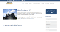 Desktop Screenshot of eliteroofingct.com